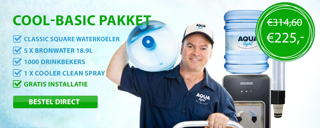 Waterkoeler cool basic pakket slider
